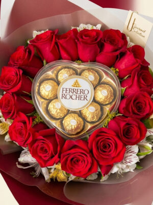 Corazón de Rosas Ferrero