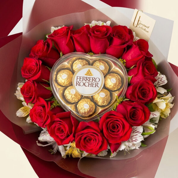 Corazón de Rosas Ferrero