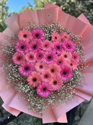 Corazón de Gerbera