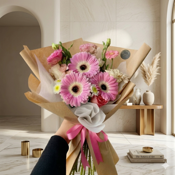 Gerbera Tres